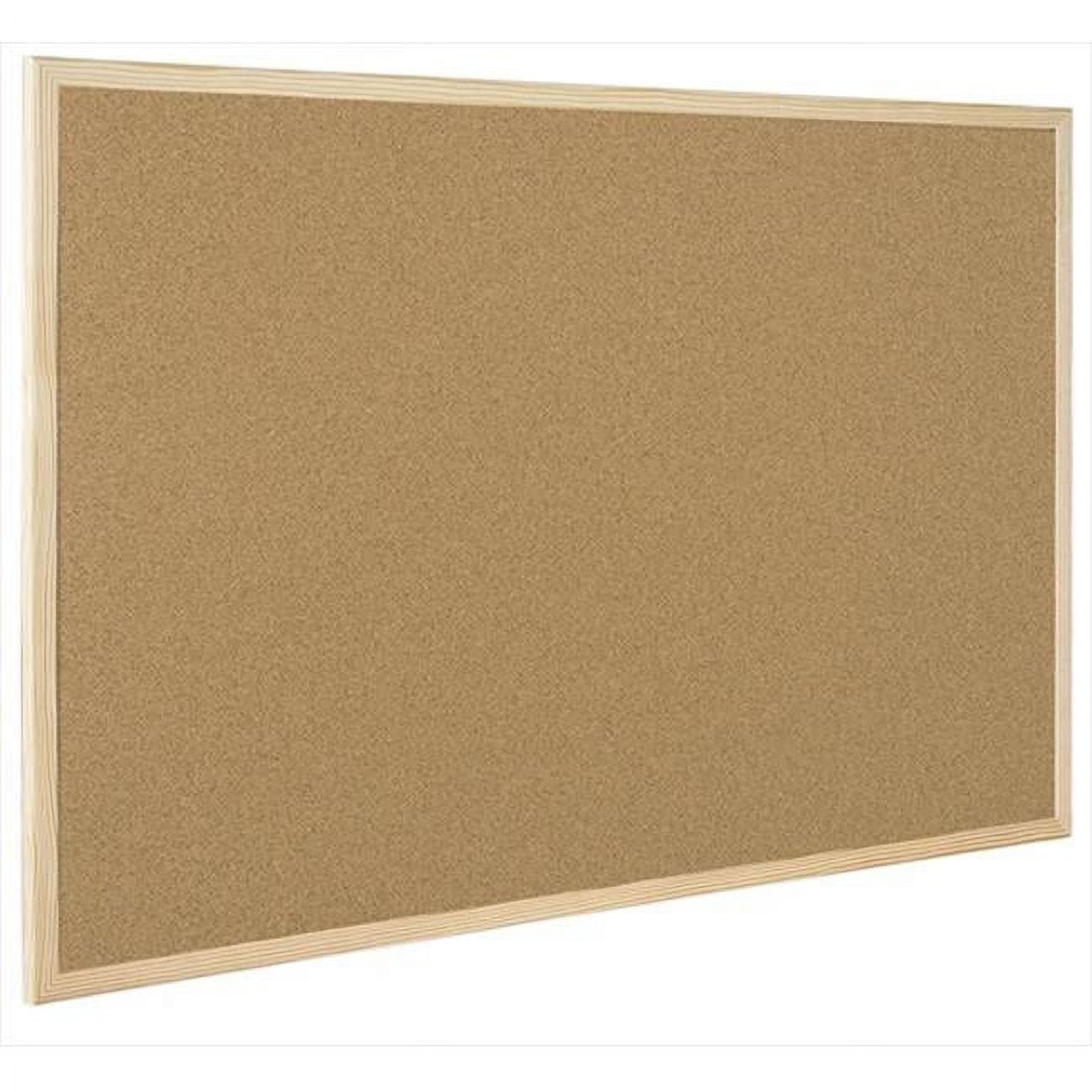 MASTER VISION BOARDS Mastervision Bulletin Board,Cork,23-39/64" W MC040014231