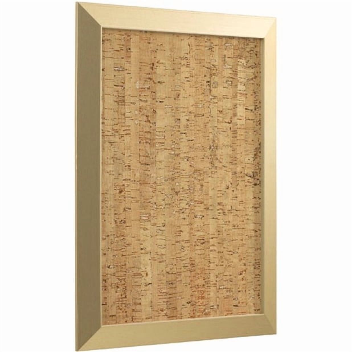 MasterVision MDF Framed Cork Board