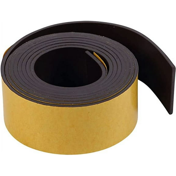 MasterVision Magnetic 1"x4' Adhesive Roll FM2020