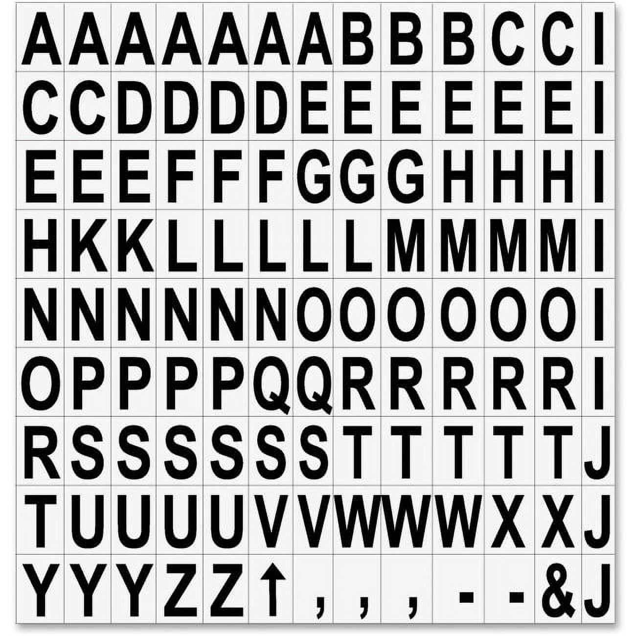 MasterVision Numbers