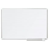 MasterVision 24x36 Inch Magnetic Gold Ultra 12-Month Dry Erase Planner - Aluminum Frame
