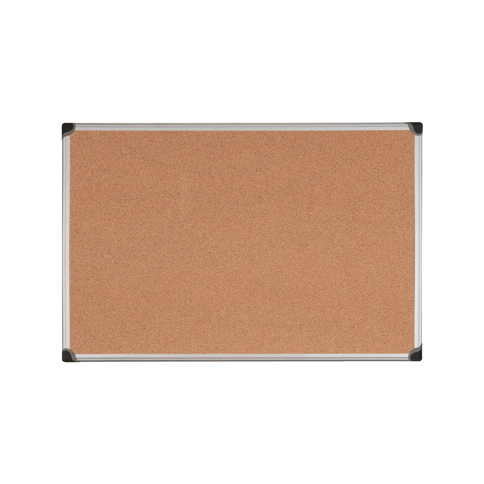 MasterVision Value Cork Bulletin Board with Aluminum Frame, 24 x 36, Natural (CA031170)