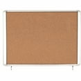 thumbnail image 1 of MasterVision Water-Resistant Enclosed Corkboard, 1 of 8