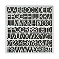 thumbnail image 1 of MasterVision White Plastic Set of Letters, Numbers & Symbols, Uppercase, 1" Dia., 1 of 6