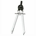 thumbnail image 1 of 2PK Chartpak Masterbow Compass, 10" Maximum Diameter, Steel, Chrome, 1 of 1