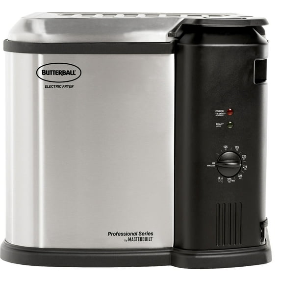 Masterbuilt 20 lb 1,650W BTU Stainless Steel Turkey Fryer