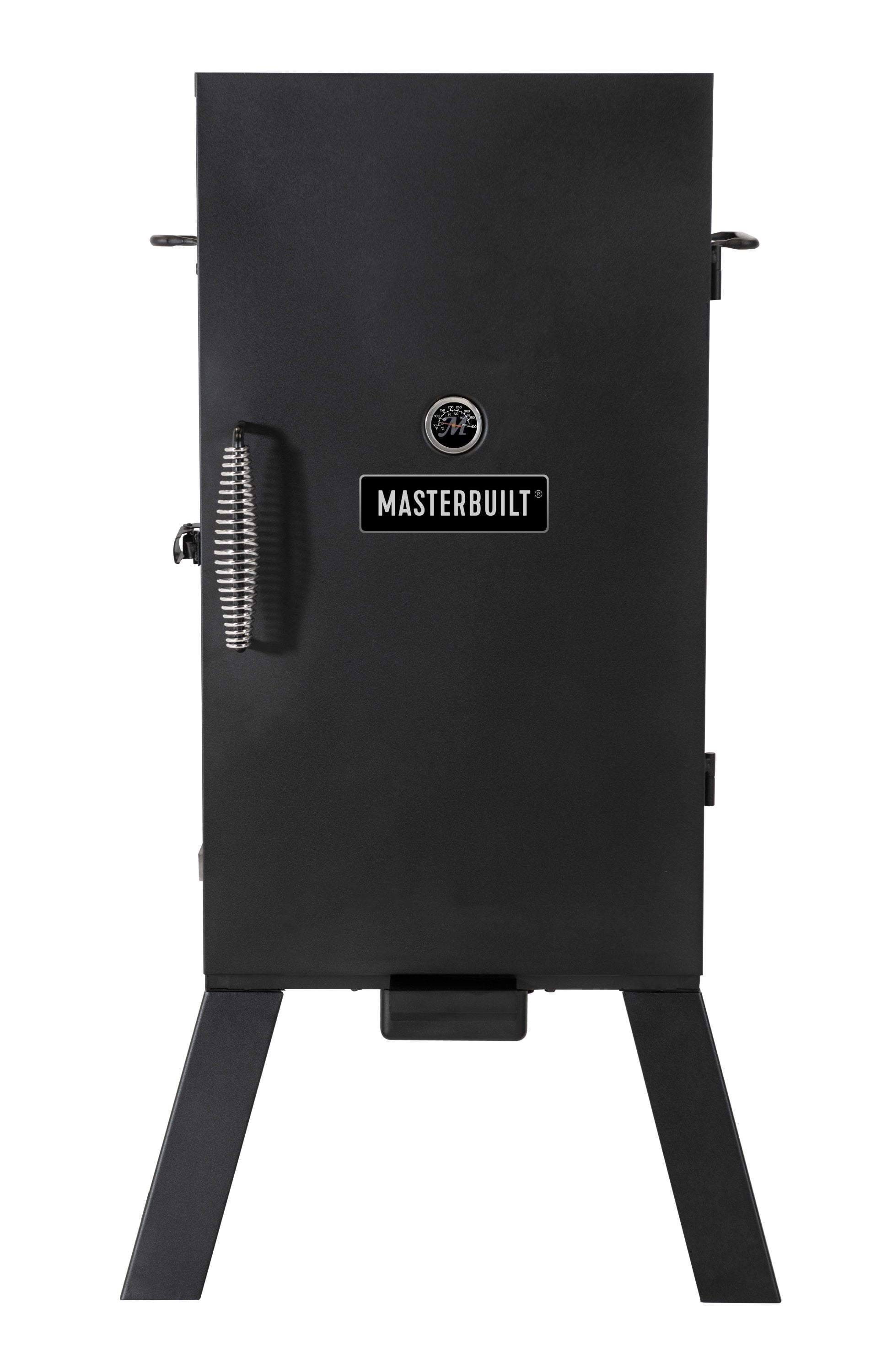  Masterbuilt MB20077618 Analog Electric Smoker with 2 Smoking  Racks, 30 inch, Black : Patio, Lawn & Garden