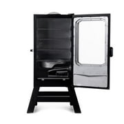 Masterbuilt 30 inch Digital Electric Smoker with Window and Legs in Black