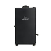 Masterbuilt 30 inch Digital Electric Vertical Smoker, Side Wood Chip Loader, Black, Model MB20071117