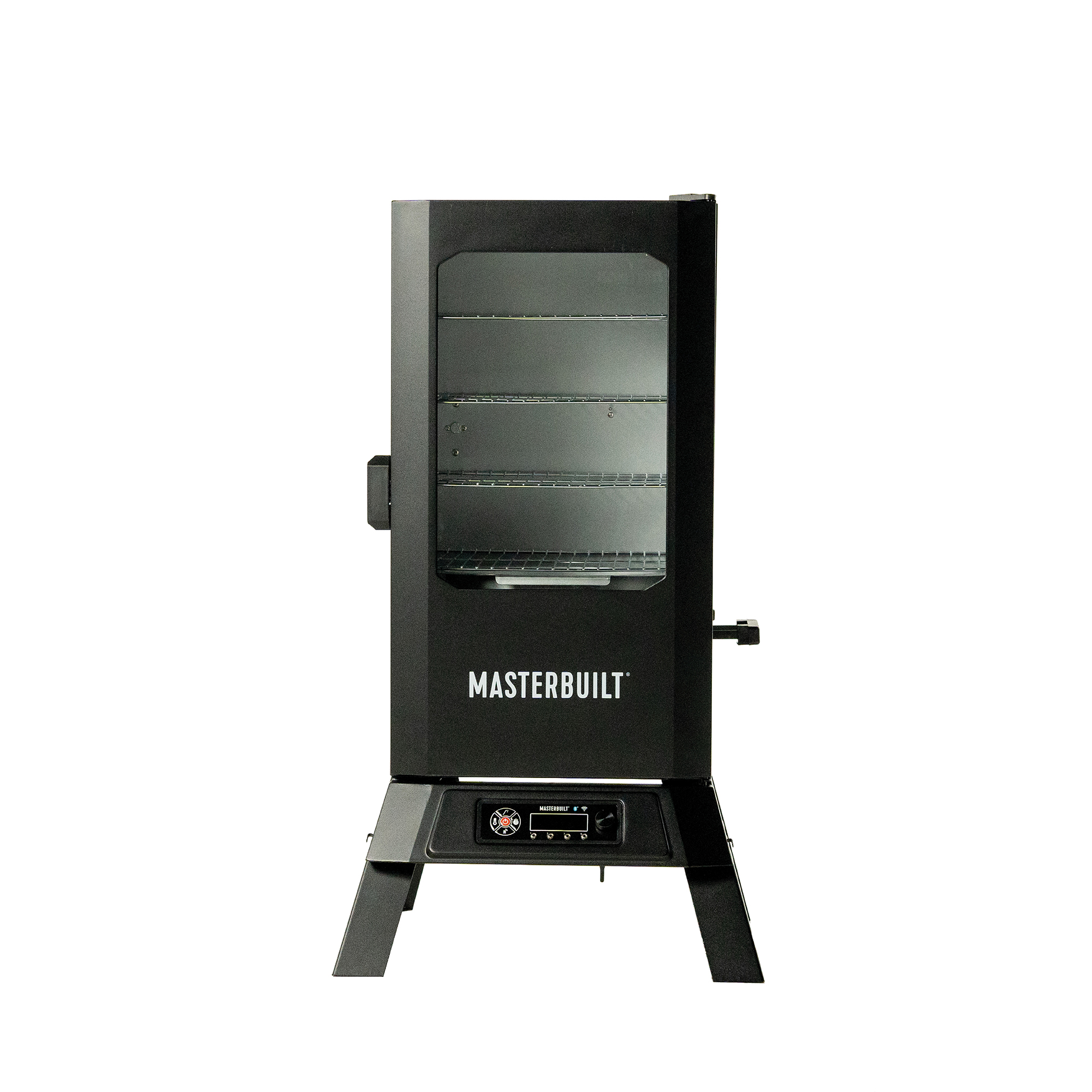 Deal Masterbuilt710 WiFi Digital Smoker, Vertical Design, 711 Cooking Sq. Inches, 4 Smoking Racks, Wood Chip Loader, Electric Fuel Source to Plug in and Start Cooking, Black Model MB20070924 at Walmart