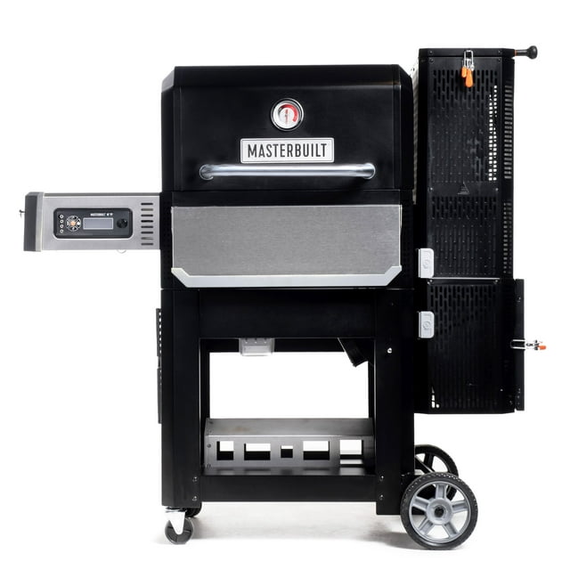 Masterbuilt Gravity Series 800 Digital WiFi Charcoal Grill, Griddle and Smoker in Black