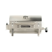 Stainless Steel 1-Burner Propane Gas Tabletop Grill