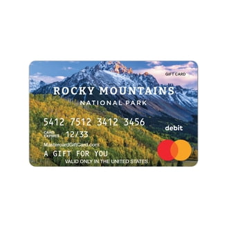 Mastercard® $20-$500 eGift Card Rocky Mtns (Plus $6.84 Purchase Fee) [Email Delivery]