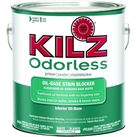 Masterchem Kilz White Odorless Oil Base Paint Primer, 1 gl