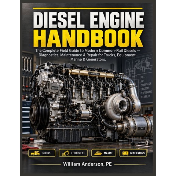 The Masterclass Manuals Diesel Engine Handbook: The Complete Field Guide to Modern Common-Rail Diesels - Diagnostics, Maintenance & Repair for T, (Paperback)