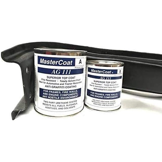 Mastercoat AG111 Ultimate Chassis Paint Quart Set SATIN BLACK