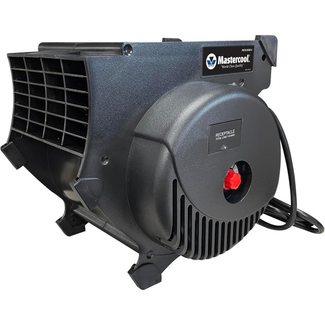 Mastercool 300 CFM Blower Fan (20300A), Cools & Dries, 3Speed, Impact