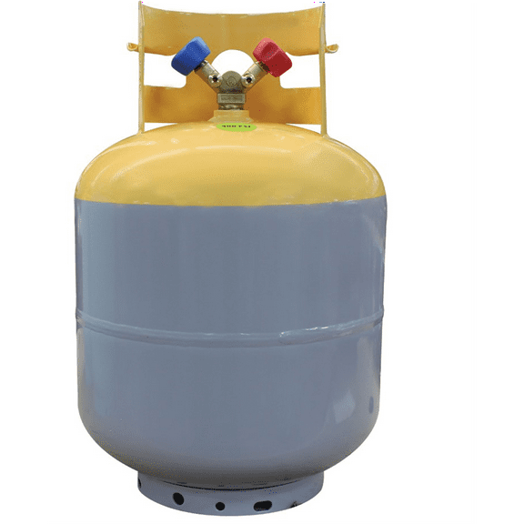 Mastercool 50lb DOT tank without float and 1/2" acme