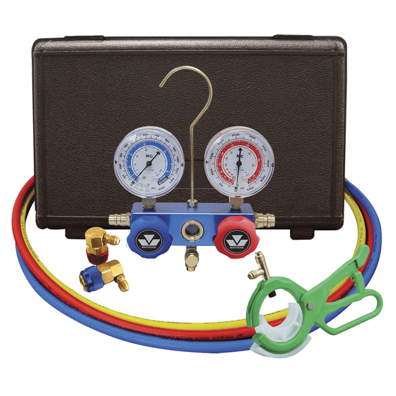Mastercool 89660-PRO5 R134a Aluminum Manifold Gauge Set