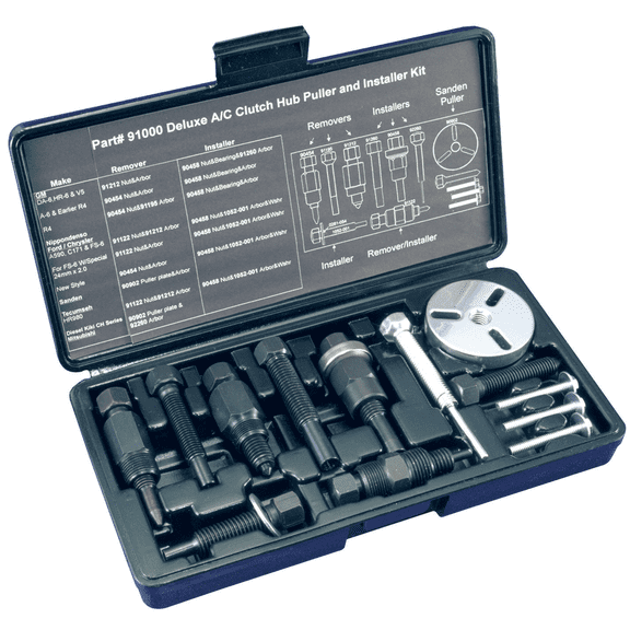 Mastercool 91000A Deluxe Clutch Hub Puller/Installer Kit