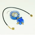 thumbnail image 1 of Mastercool 92518-53-1/4TP Single Ball Valve Manifold with 18" Hose R290 R600a Hydrocarbon, 1 of 7