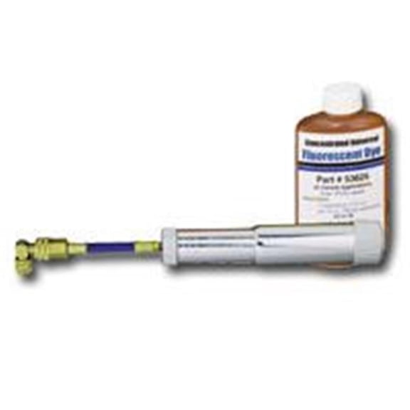 Mastercool Refillable 2 oz. Aluminum Dye / Oil Injection System
