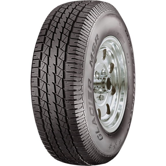 Mastercraft Glacier MSR LT 245/75R16 Load E 10 Ply Winter Snow Tire Fits: 2000-04 Ford F-150 Lariat, 1994-2002 Dodge Ram 2500 Base