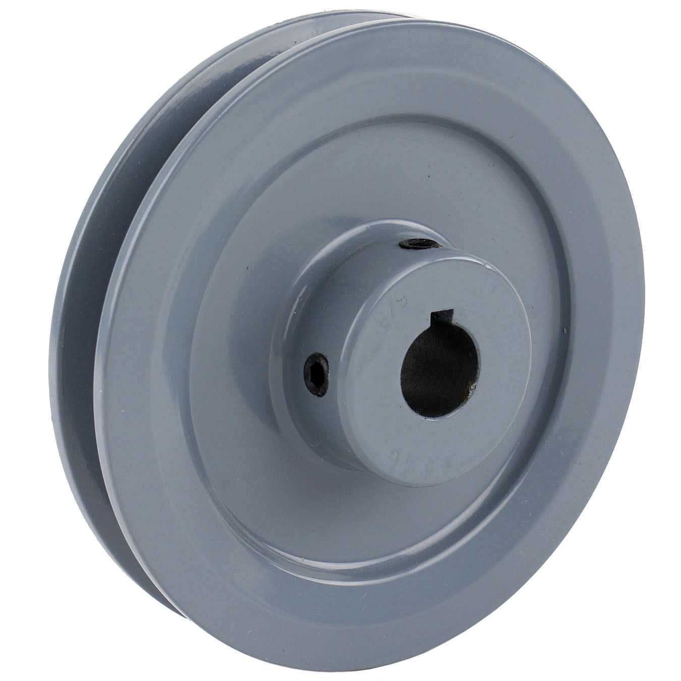 Masterdrive AK465/8 Cast Iron 4" Single Groove Pulley V Style Section