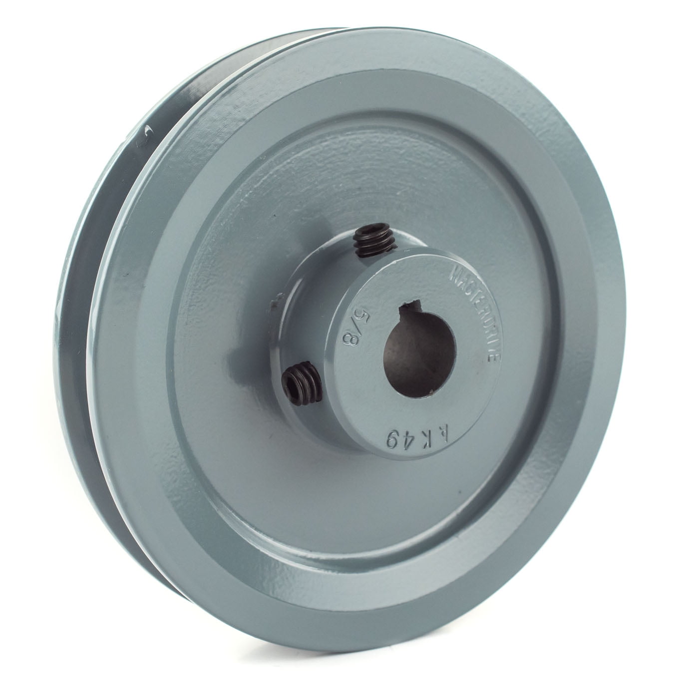 Masterdrive AK495/8 Cast Iron 4.75" Single Groove Pulley V Style A