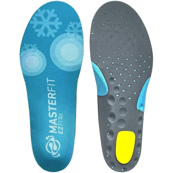 Masterfit EZFit QF Snow low Volume Insoles for Ski & Snowboard Boots