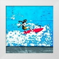 thumbnail image 1 of Masterfunk Collective 12x12 White Modern Wood Framed Museum Art Print Titled - Off the Wall, Santa Cruz, CA (detail), 1 of 4