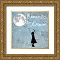 thumbnail image 1 of Masterfunk collective 20x20 Gold Ornate Wood Framed with Double Matting Museum Art Print Titled - Remember to Dream, 1 of 4