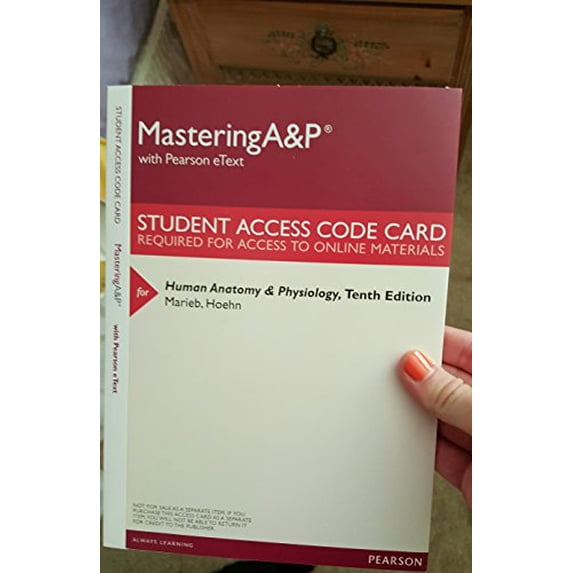 Pre-Owned Mastering A&P with Pearson eText -- ValuePack Access Card -- for Human Anatomy & Physiology Paperback
