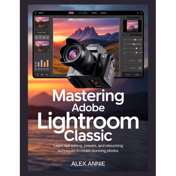 Mastering Adobe Lightroom Classic: Learn RAW Editing, Presets, and Retouching Techniques to Create Stunning Photos, (Paperback)