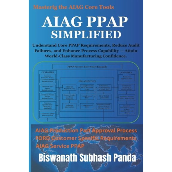 Mastering the Aiag Core Tools AIAG PPAP Simplified: Understand Core PPAP Requirements, Reduce Audit Failures, and Enhance Process Capability - Attain , Book 3, (Paperback)