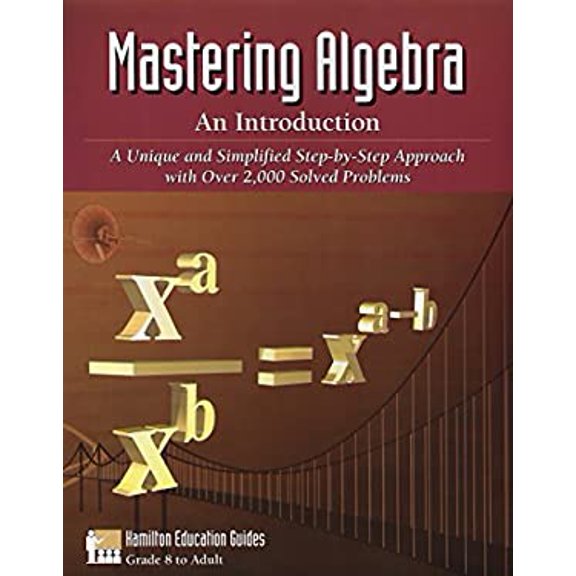 Pre-Owned Mastering Algebra: An Introduction (Paperback) 0964995417 9780964995413