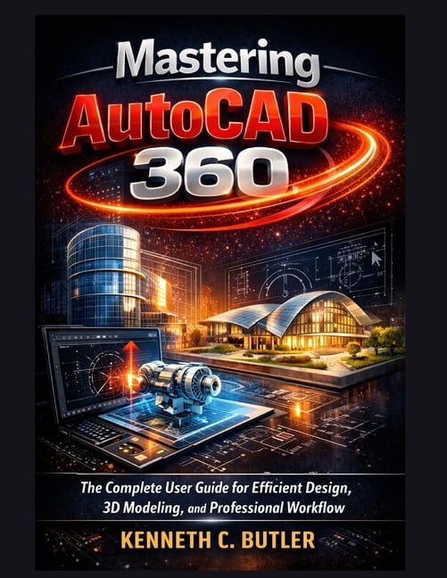 Mastering AutoCAD 360: The Complete User Guide for Efficient Design, 3D Modeling, and Professional Workflow, (Paperback)