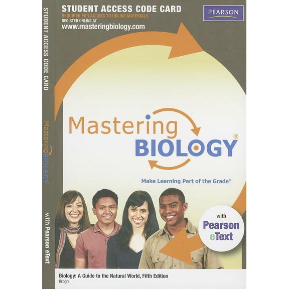 Mastering Biology (Access Codes): Mastering Biology with Pearson Etext -- Standalone Access Card -- For Biology: A Guide to the Natural World (Other)