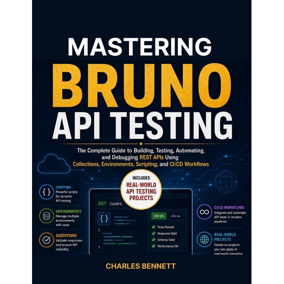 Mastering Bruno API Testing: The Complete Guide to Building, Testing, Automating, and Debugging REST APIs Using Collecti, (Paperback)