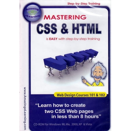 Mastering CSS & HTML - Web Design Courses 101 & 102 - perfect for for beginners