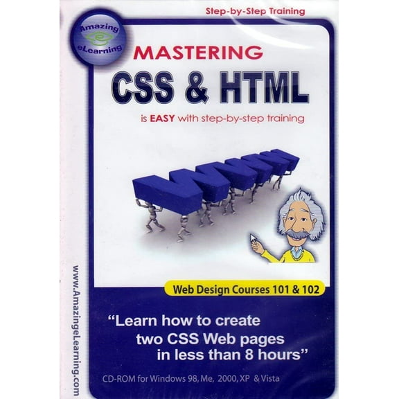 Mastering CSS & HTML - Web Design Courses 101 & 102 - perfect for for beginners