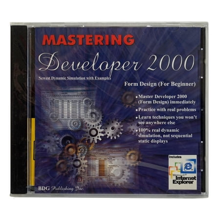 Mastering Developer 2000 Training CD - Form Design for Beginners