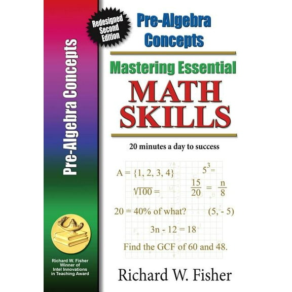 Mastering Essential Math Essentials: Pre-Algebra Concepts: Re-designed Library Version (Paperback)