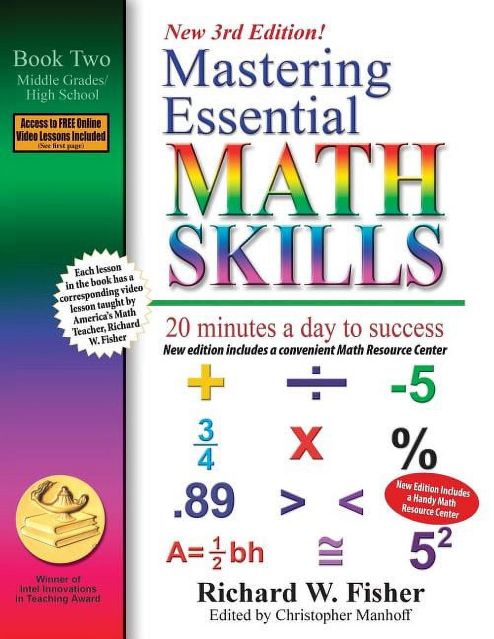 minutes　Grades/High　day　to　Middle　Math　Mastering　3rd　Book　School,　20　(Paperback)　Essential　Edition:　Skills,　2:　a　success