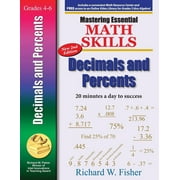 Mastering Essential Math Skills Decimals and Percents, 2nd Edition, Paperback
