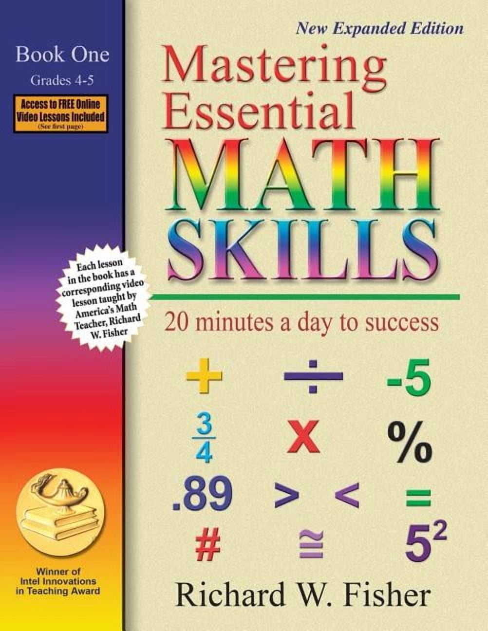 Mastering Essential Math Skills Mastering Essential Math Skills Book One, Grades 4-5: 20 Minutes a day to success, (Paperback)