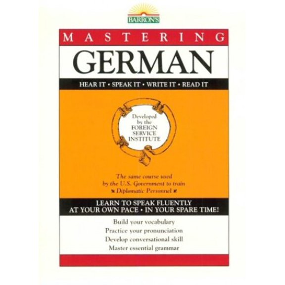 Pre-Owned Mastering German: Book Only (Paperback) 0812022106 9780812022100