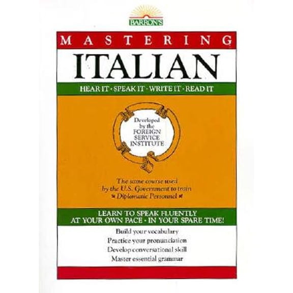Pre-Owned Mastering Italian, 9780812022223, 081202222X, Paperback,