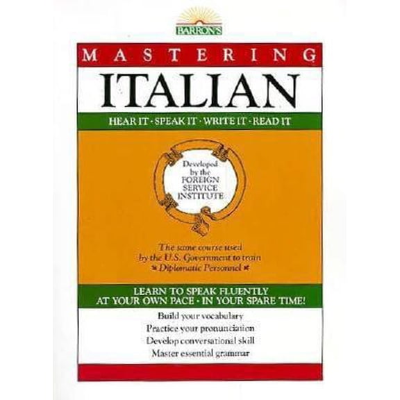 Pre-Owned Mastering Italian (Foreign Service Institute Language Series) (Italian Edition) (Paperback) 081202222X 9780812022223