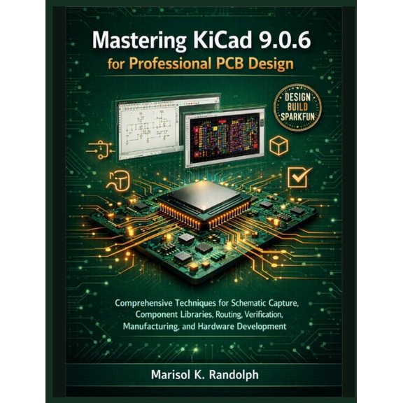 Professional Embedded Systems Guides Mastering KiCad 9.0.6 for Professional PCB Design: Comprehensive Techniques for Schematic Capture, Component Libraries, , (Paperback)